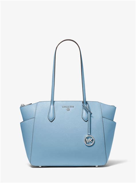 michael kors chambray tote|Michael Kors blue handbags.